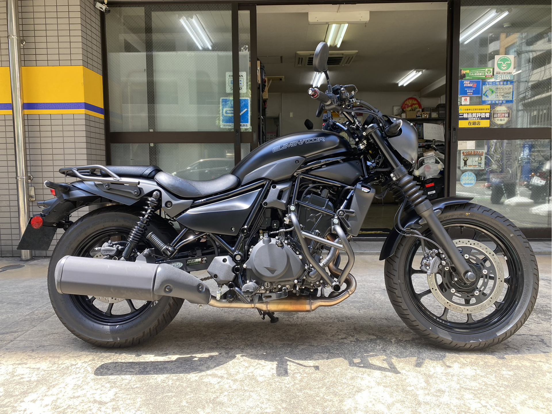 カワサキエリミネーター４００ＳＥ☆車両保険付き☆ETC☆スマホホルダーのバイク詳細（1052212） |  レンタルバイクとバイクの代車・長期・マンスリーのモトオーク