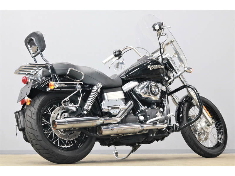 期間限定値下‼️FXDB 純正 ホイール ハーレー ダイナ ストリートボブ 2013年 FXDB ストリートボブ」前後ホイールにハンドル、マフラー