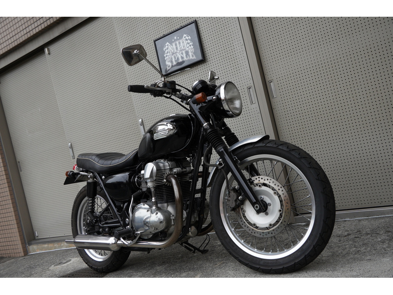 廃盤商品☆車検付き R5年5月まで☆ カワサキ W400 黒 251cc-400cc