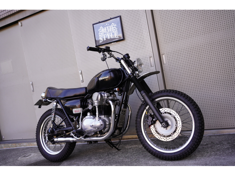 廃盤商品☆車検付き R5年5月まで☆ カワサキ W400 黒 251cc-400cc