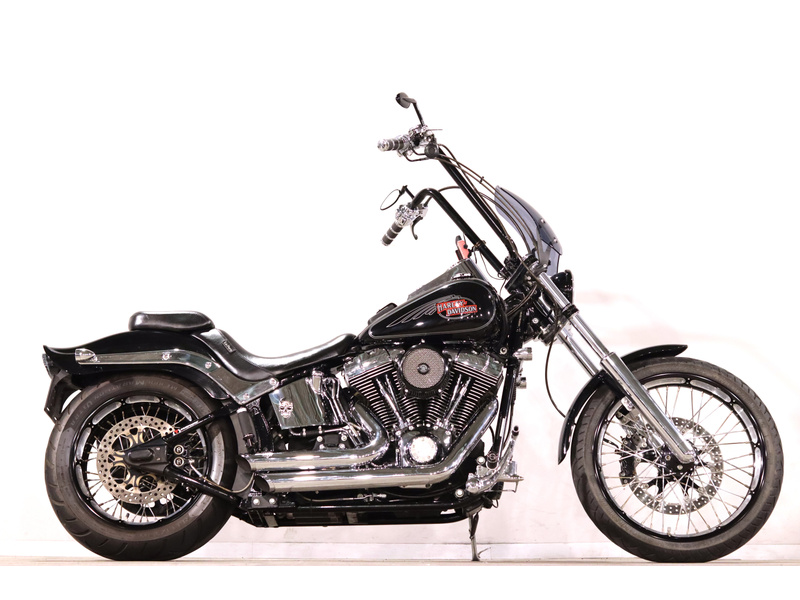 ハーレー純正シート　2007〜2010　fxstc　ソフテイルカスタム 2007 FXSTC ソフテイルカスタム 」ハンドル・シート・各部ドレス