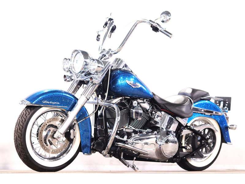 ハーレー純正 FLSTN ソフテイル デラックス タンクエンブレム 2個 SOLD OUT!!2007年 FLSTN ソフテイルデラックス 16,990km 左右2本