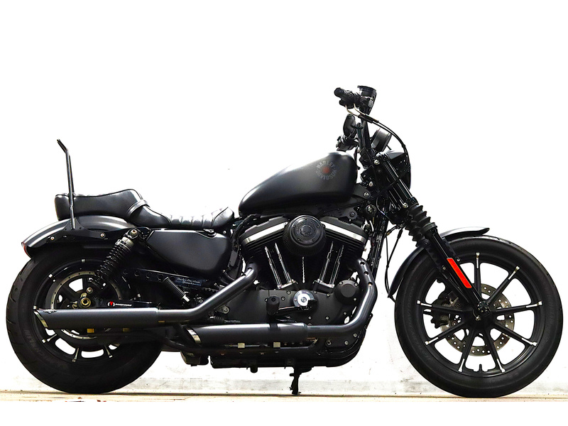2011年式　ハーレー883Nアイアン純正ホイール SOLDOUT 2011年 XL883N アイアン 17,462km Zバーハンドル タンク