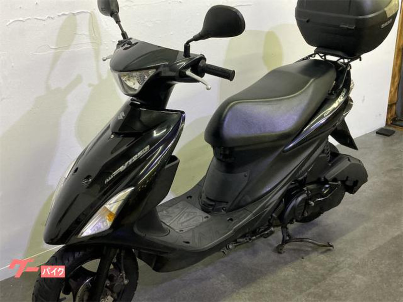 【売却済】アドレスV125 通勤に最適　加古川市より 軽整備済み‼️ アドレスv125 黒現車確認可能配送可能 (バイク販売 S&R