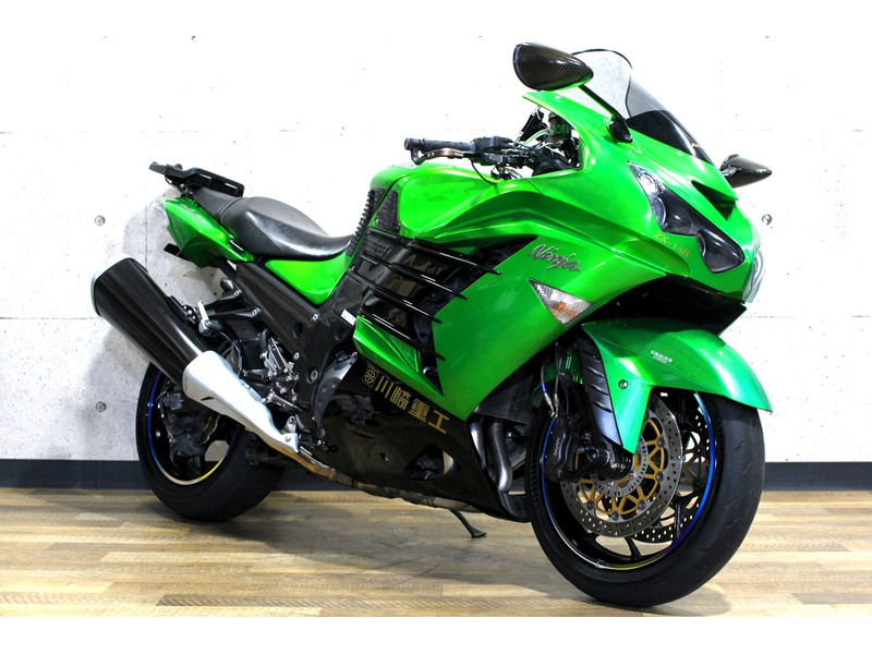 緑色 金属製 カワサキ Ninja ZX－14R ABS (1220614) | 中古バイク