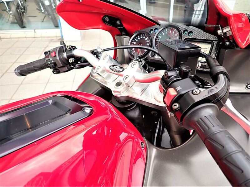 カワサキZX12R ヘリバー アップハンドル