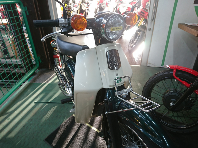 スーパーカブ　50DX  (お話中) 在庫あります！【HONDA スーパーカブ 50】（タスマニアグリーン