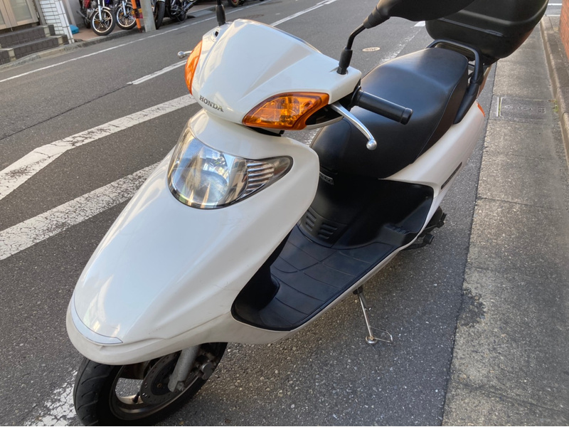 スペイシー１００ リアボックス付きで買い物にも便利 0639 中古バイク 新車の事ならバイクの窓口