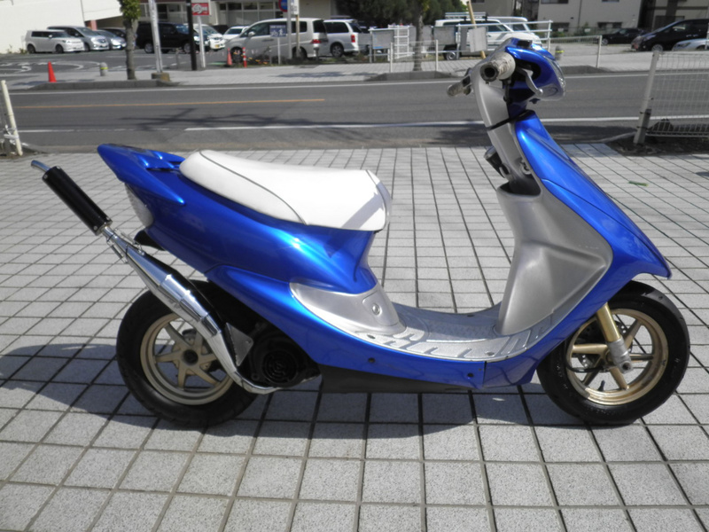 ライブディオＺＸ 規制前、前期、金サス金ホイール化 - ホンダ