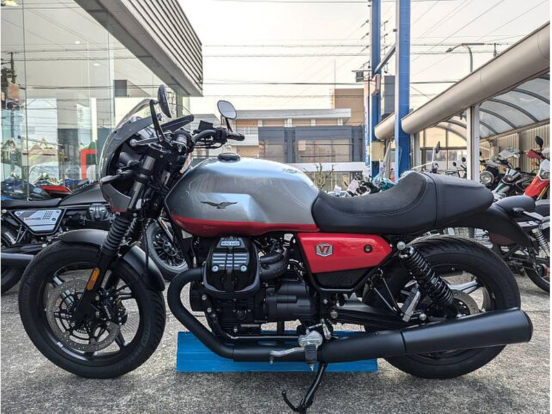 V7 リアサスペンション 左右 モトグッチ 純正 中古 バイク 部品