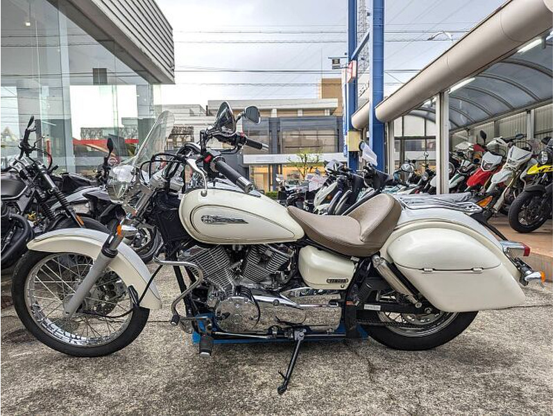 商談中　ヤマハ　ドラッグスター250　パール・ホワイト美車！ ヤマハ ドラッグスター250 (1127350) | 中古バイク・新車の事なら