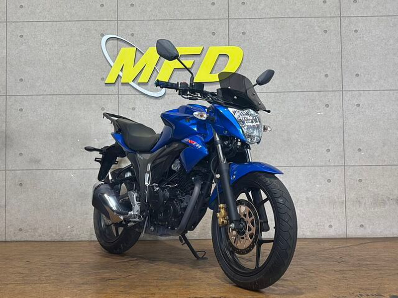 SUZUKI ジクサー150 青 エンジン始動動画 自賠責加入で乗れます 半額配送キャンペーン 現状渡し諸経費￥0- 横浜 P-Yard SUZUKI ジクサー150 青 自賠責保険加入で乗れます 半額配送