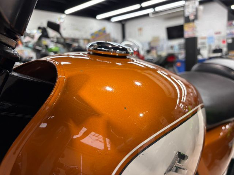 スズキ バイクタンク オレンジ ホワイト スズキ ST250Eタイプ (1186328) | 中古バイク・新車の事なら
