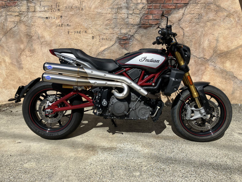 インディアン Indian S&S マフラー FTR1200用（インディアン