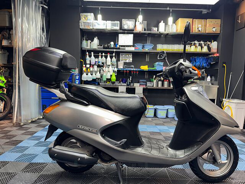 ホンダ　スペーシー100 4st 書類　鍵あり通勤　通学　エンジン始動動画あり　奈良県　広陵町　原付2種　ピンクナンバー ホンダ スペーシー100 4st 書類 鍵あり通勤 通学 エンジン始動動画あり