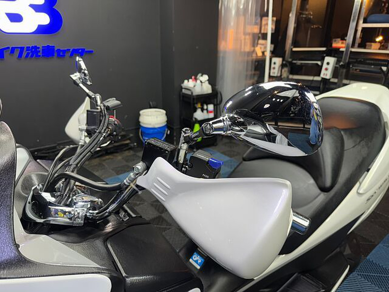 自賠責保険付-埼玉発314】SUZUKIスカイウェイブ 11990Km 白(ベンツ