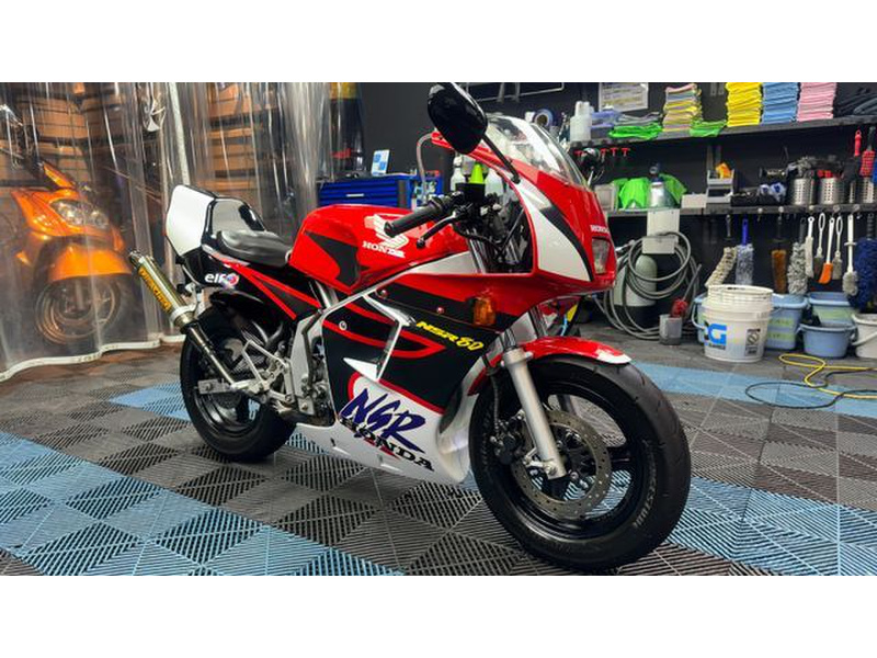【ご成約】★全国陸送手配可能★   ホンダ NSR80 最終型 ワークスカラー  走行•始動動画あり 本格装備のミニ・スポーツバイク「NSR50/80」にワールドグランプリ