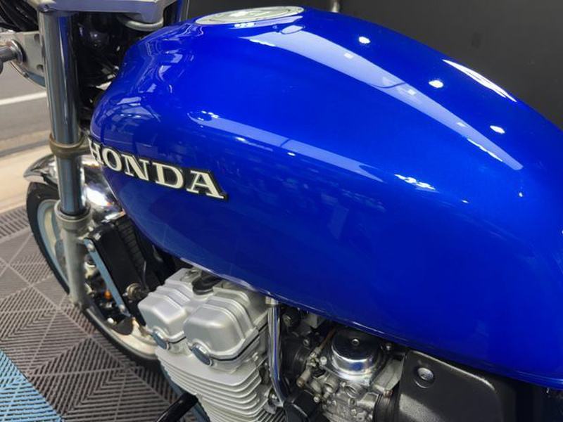 HONDA CBX400バイクタンク 青 CBX400F用 復刻タンク 550カラー