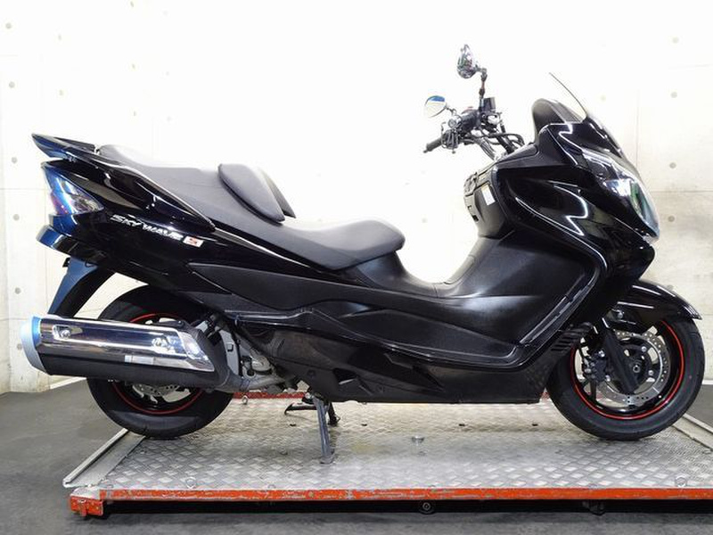 スズキ スカイウェイヴ250 中古実動車 ETC付 バッテリーフル充電済み