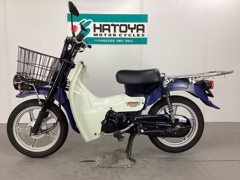 埼玉県桶川市発 スズキ バーディー50 birdie 50cc 原付 整備品-