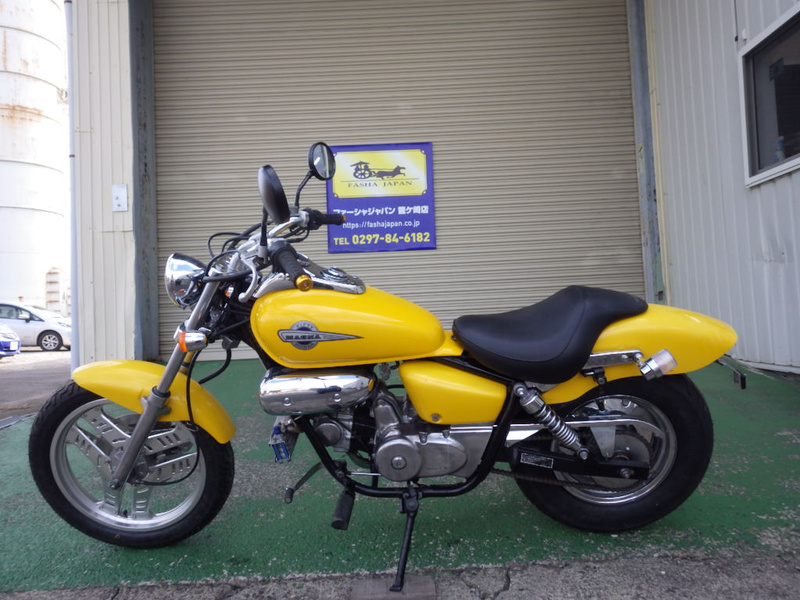【売却済】希少！イエローのマグナ50！ボアアップ75cc不動車 ホンダ マグナ50 (1184044) | 中古バイク・新車の事ならバイクの窓口