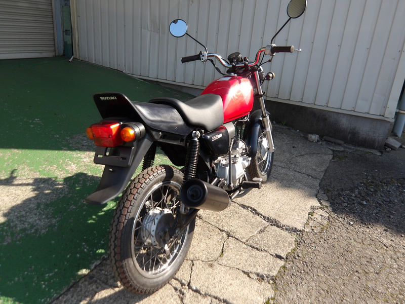 ★支払い総額 8.8万円★ スズキ GS50  NA41A 激安50ccMT車！ 速度良好♪ カスタムベースに♪ 走行テスト済み  関東圏内即日配送可能です！ スズキ GS50 NA41A型 カスタム 整備 保証 自賠責保険｜全国