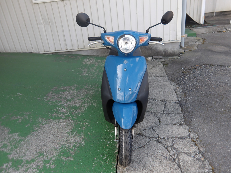 4450.高年式　現行型レッツ　FI 低走行で即戦力　千葉県柏市　即日配送、自走引き取りも可能 高年式 現行型レッツ シート新品 千葉県柏市 配送可能 - メルカリ