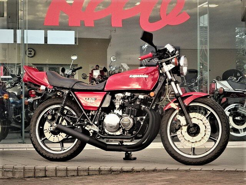 カワサキ Z400FX E3 F他車流用足回り BEETバックステップ