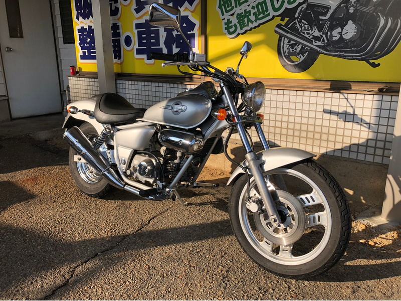 SOLD OUT』HONDA MAGNA50 ホンダ マグナ50 カスタム グレー シルバー 