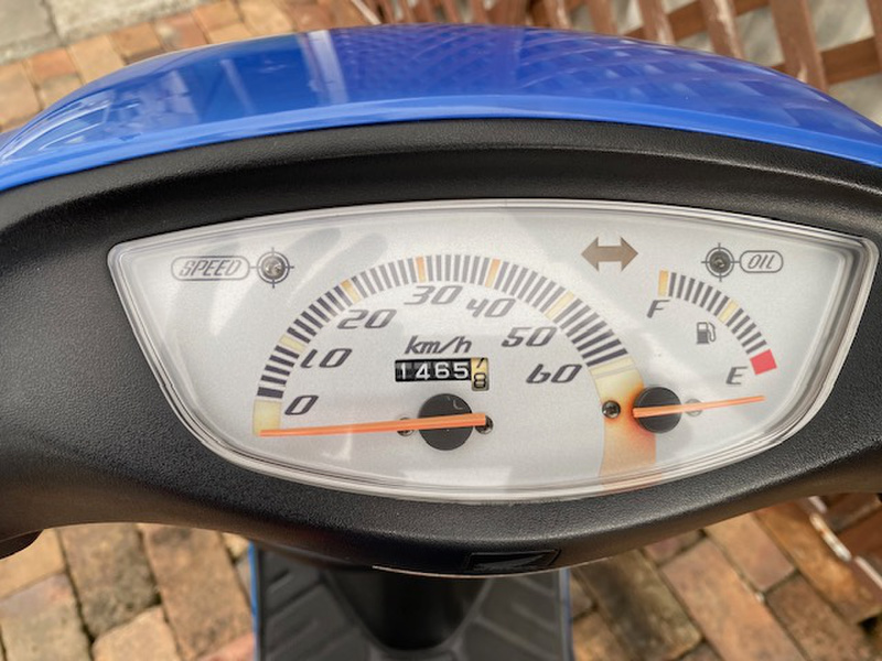 ホンダ ライブDIO ZXスケルトンブルー☆！ (856600) | 中古バイク