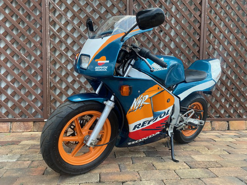 HONDA バイク　タンク 青 nsr50 レプソル ホンダ NSR50 レプソルカラー☆！ (1147035) | 中古バイク・新車