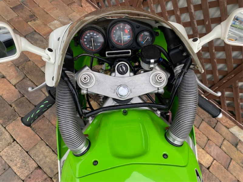 j＠即購入可ページ カワサキ ZXR400レストアベース車！EG始動OK！純正FCR