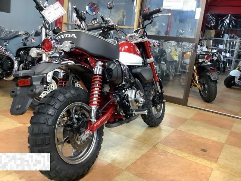 ホンダ モンキー125 前後ブロックタイヤ スペアキー LED