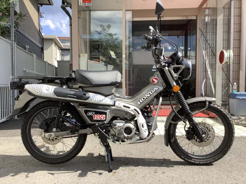 ハンターカブ純正(JA65) 新車外し　新品　未使用 新車はずし】CT125ハンターカブ純正マフラーJA65 - メルカリ