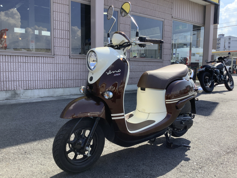 ヤマハ ビーノ フルノーマル AY02型 マホガニーブラウンメタリック