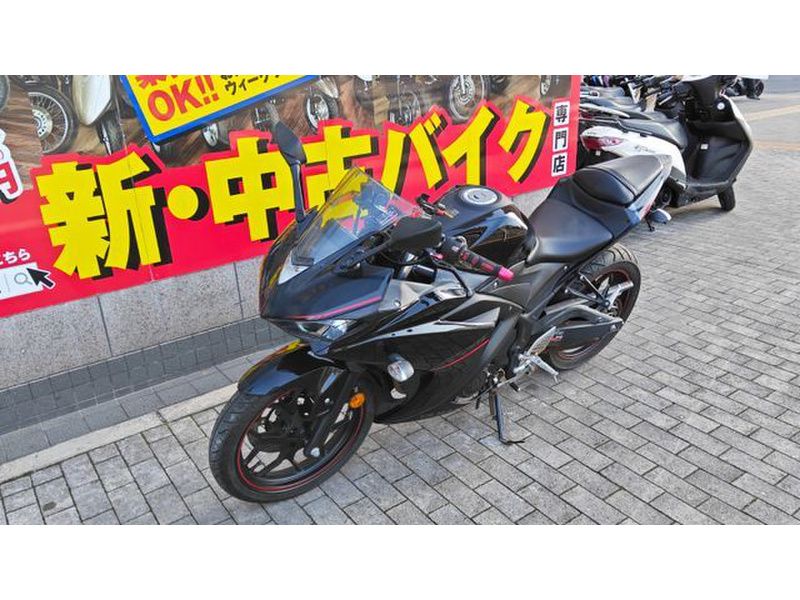 神戸発 YZF‐R25 きれいなバイクです | YZF－R25 ヤマハ 圧巻の桜