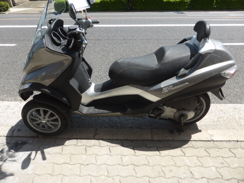 値下げ！ピアジオ mp3 250 側車付軽二輪 正真正銘！側車付登録普通免許仕様♪低走行で外装超美車！全機関絶好調