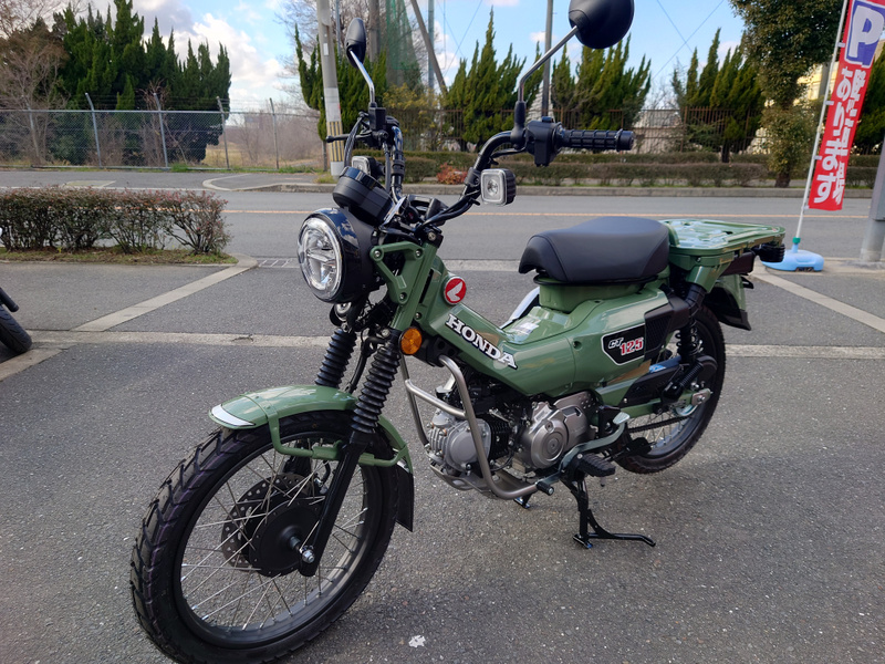 ホンダ ＣＴ１２５ハンターカブ ＪＡ６５型 ２０２３年モデル (961298) 中古バイク・新車の事ならバイクの窓口