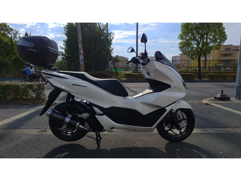 ホンダ ＰＣＸ１２５ モリワキマフラー、リアボックス装着仕様 (1073248) | 中古バイク・新車の事ならバイクの窓口