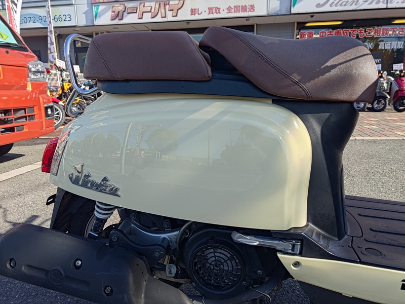 PGO J－bubu 人気のアイボリー！リアタイヤ新品＆1年保証付き