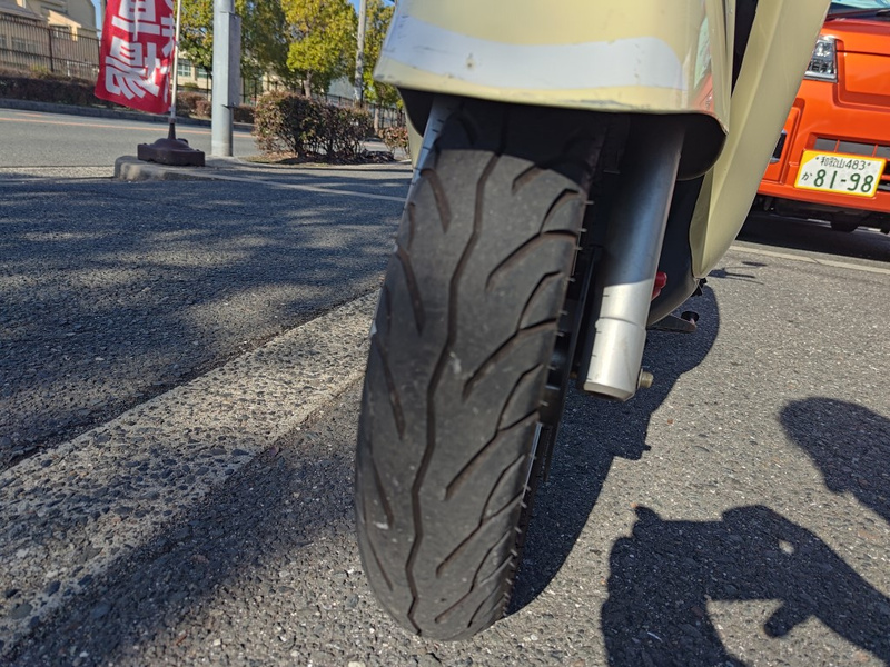 PGO J－bubu 人気のアイボリー！リアタイヤ新品＆1年保証付き