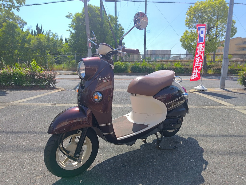 ヤマハ ヤマハ ビーノ 2017年モデル ワンオーナー車 走行