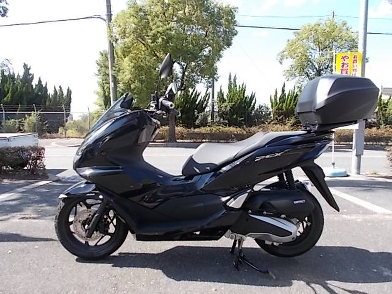 ホンダ ｐｃｘ１２５ ｊｋ０５型 スマートキー連動タイプ純正リアｂｏｘ付 中古バイク 新車の事ならバイクの窓口