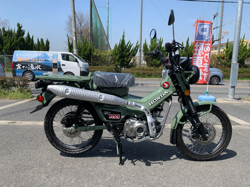 ホンダ ｃｔ１２５ハンターカブ タケガワマフラー ｕｓｂ仕様 中古バイク 新車の事ならバイクの窓口