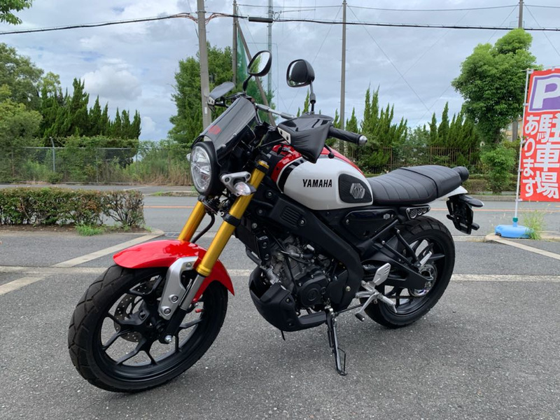 超美品 XSR155 シルバー 低走行