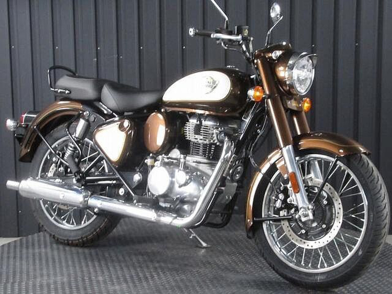 ロイヤルエンフィールド クラシック350 純正ノーマルシート ブラウン 前後 ロイヤルエンフィールド クラシック350 純正ノーマルシート ブラウン