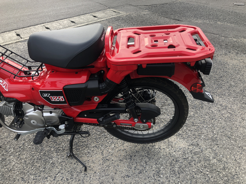福岡近郊ct125 外装一式　レッド　ハンターカブ 新車 ホンダ CT125・ハンターカブ レッド（原付二種