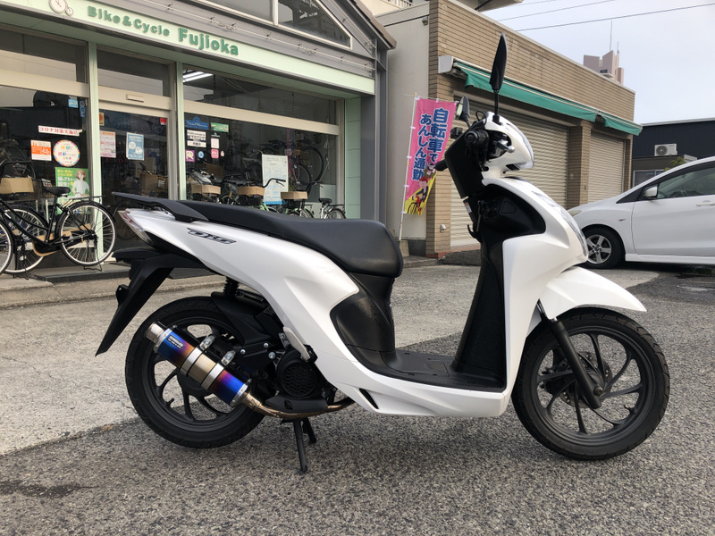 ホンダDio110ベーシック売ります ホンダ Dio110・ベーシック ホンダ純正ボックス付き 未使用中古