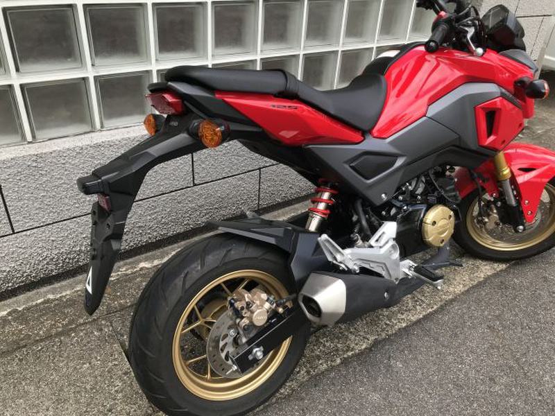 ホンダ グロム GROM 125cc 600km走行 中古 室内保管 - ホンダ