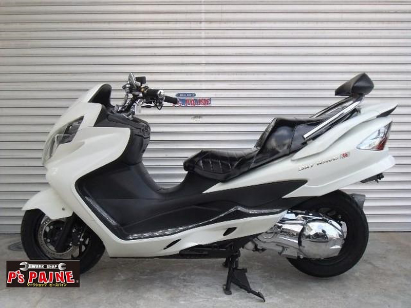 車検2年付-埼玉発863】SUZUKI スカイウェイブ400 CK43A ヨシムラ